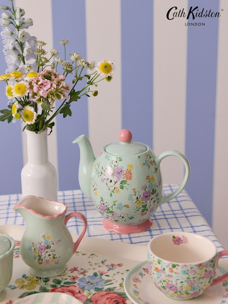 Cath Kidston Green Feels Like Home 900Ml Teapot 900Ml (B95950) | €40
