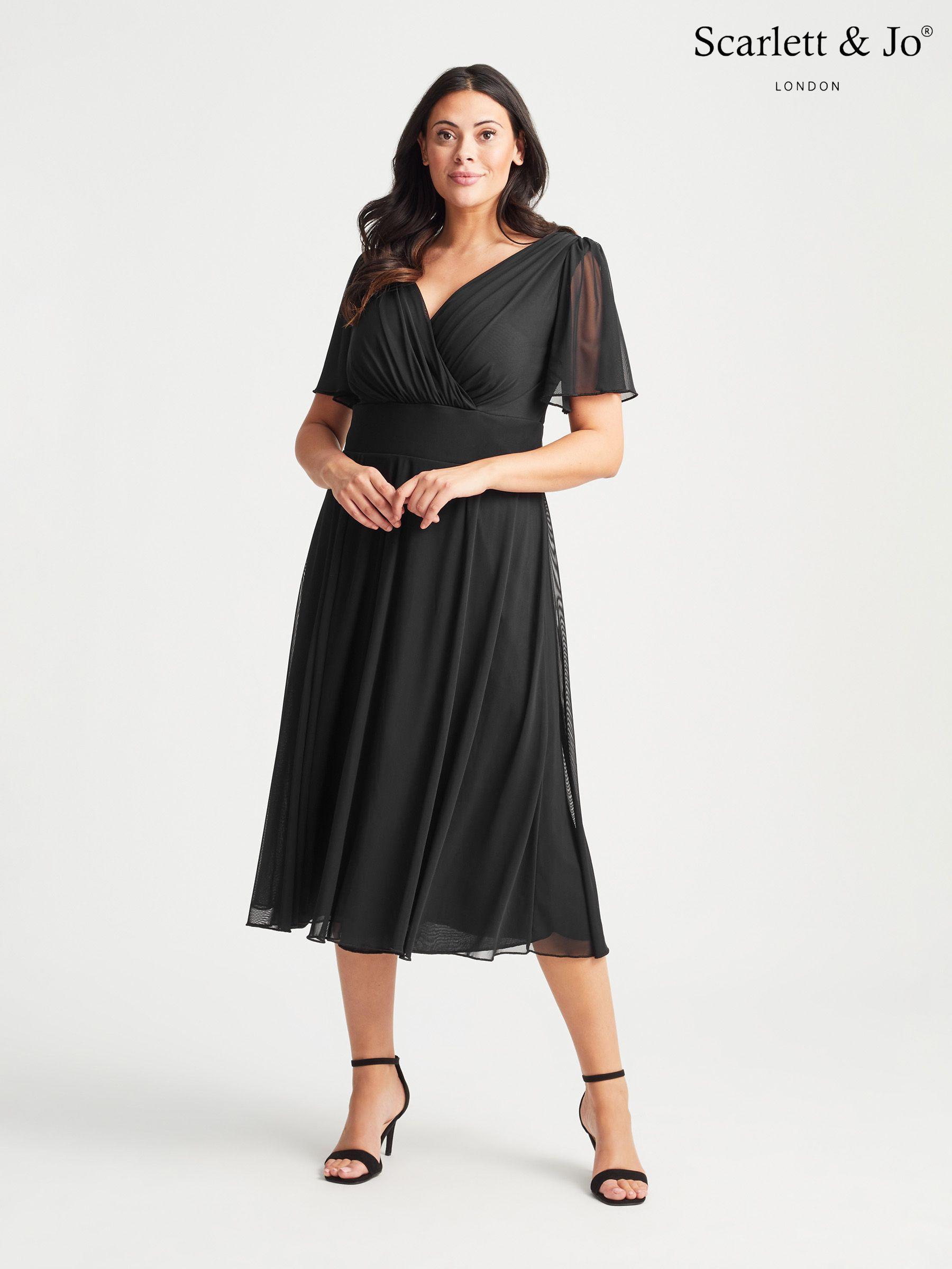 Women s Scarlett Jo Plain V Neck Other Dresses Next Oman