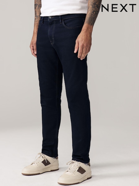 Bleu indigo rincé - Slim Fit (Slim Fit) - Jeans stretch de confort (B96133) | € 30