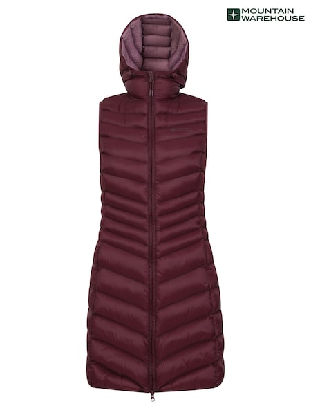 Mountain Warehouse Womens Florence Long Padded Gilet (B96168) | €85