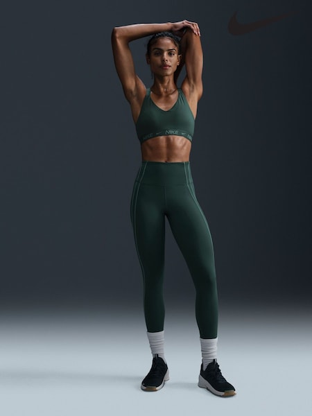 Nike Dark Green One High-Waisted 7/8 Leggings (B96225) | €42