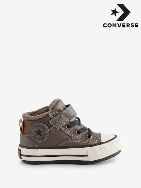 Converse Brown Chuck Taylor Leather Malden Street Infant Boots (B96232) | AED203
