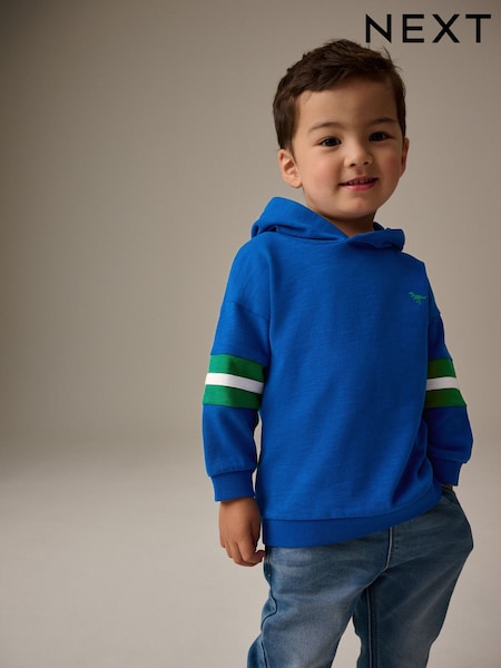 أزرق كوبالت - 100% Cotton Long Sleeve Soft Touch Hoodie (3mths-7yrs) (B96255) | ‏35 د.إ.‏ - ‏ 42‏ د.إ.