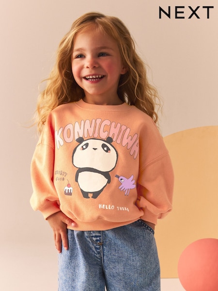 Orange Sweatshirt (3mths-7yrs) (B96457) | €6.50 - €7.50
