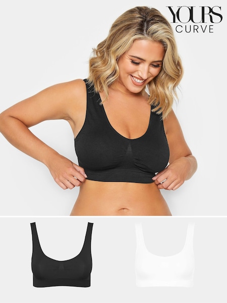 Yours Curve Padded Seamfree Bra 2 Pack (B96865) | 40 €