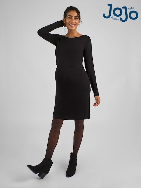 Jojo Maman Bébé Maternity & Nursing Jersey Dress (B97168) | ‏148‏₪
