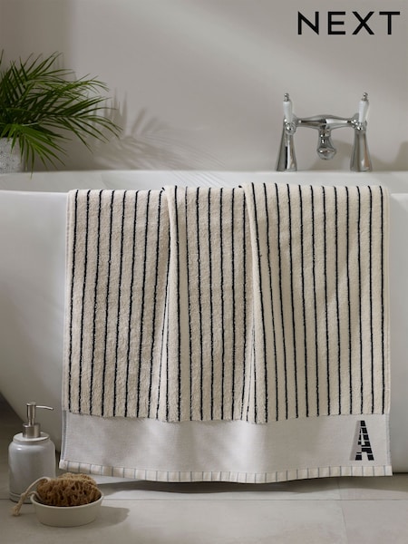 Monogram Towels With 100% Cotton (B97201) | € 7