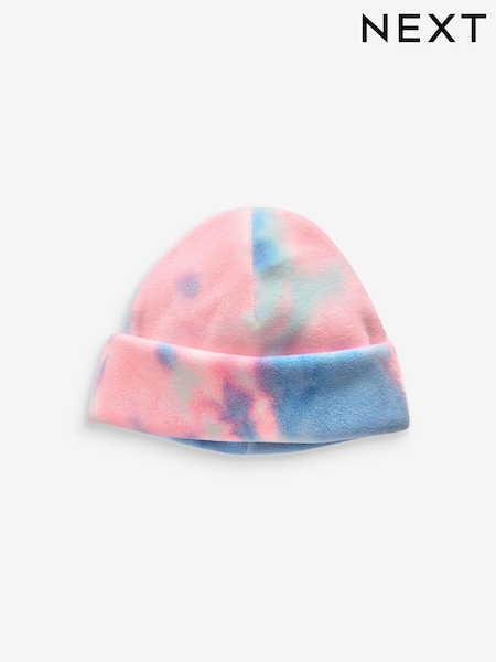 Multi Tie Dye Fleece Hat (3mths-16yrs) (B97272) | ₪25 - ₪42