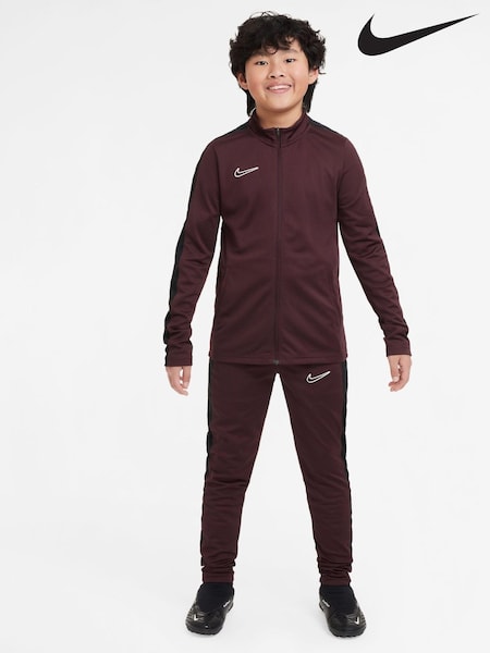 Nike Burgundy Red/Black Kids Dri-FIT Academy23 Football Tracksuit (B97550) | €36