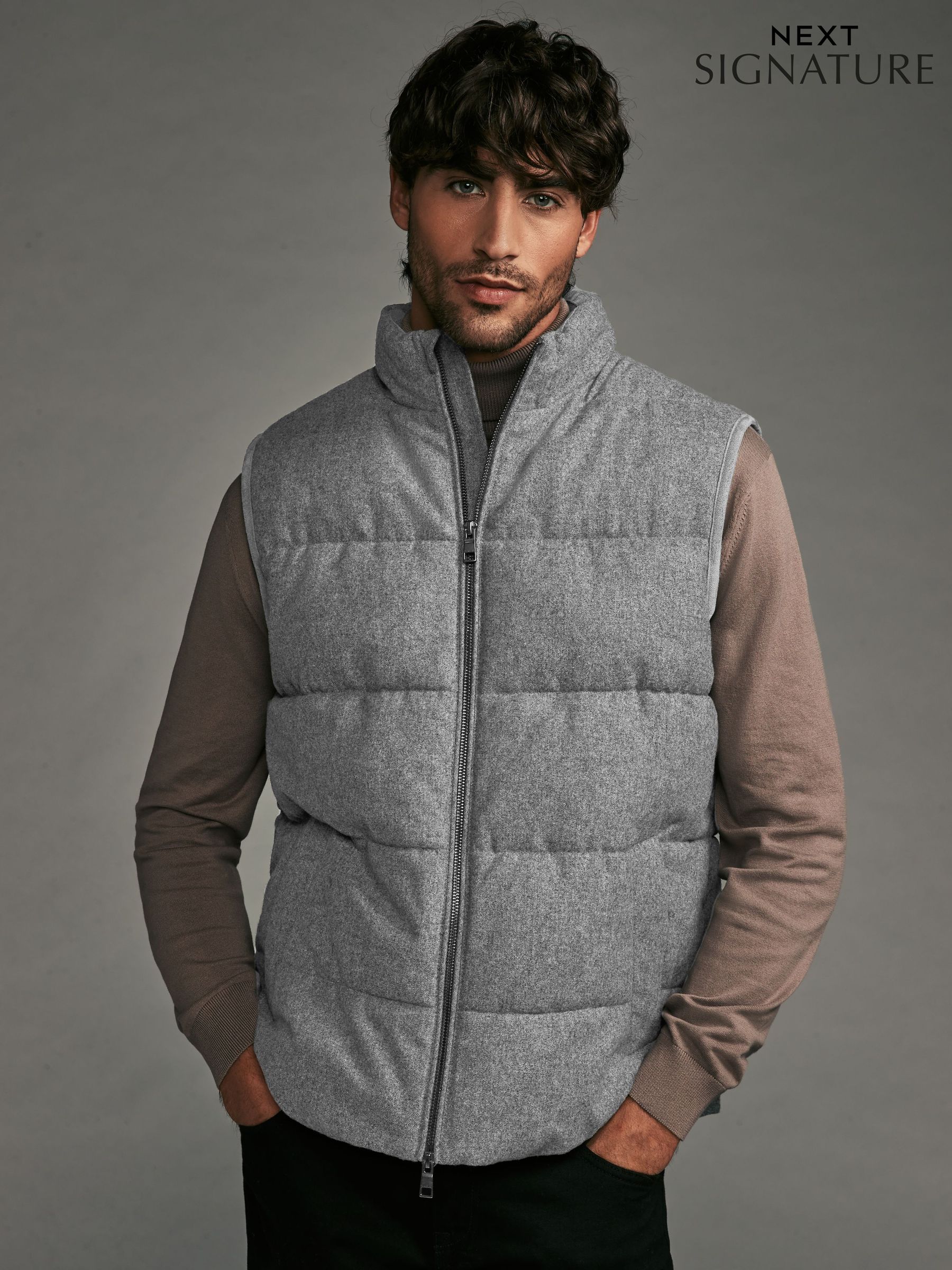 Zip Through Gilets | Next Oman
