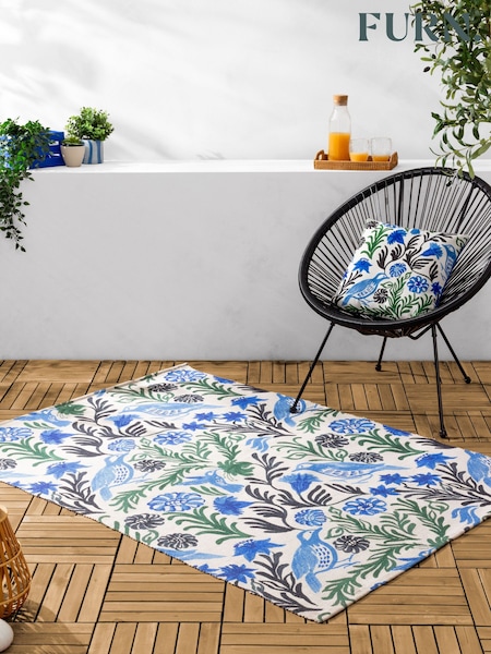 Furn Alentejo Trending Floral Outdoor Indoor Washable Rug (B97940) | 75 €