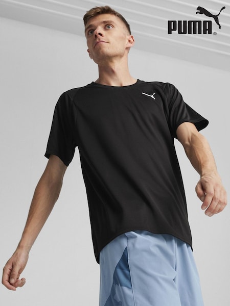 Puma Black Mens Fit Ultrabreathe T-Shirt (B98355) | €37