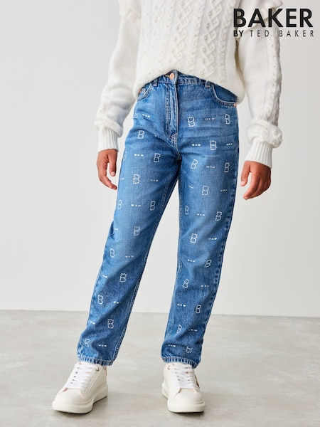 Baker by Ted Baker Denim Blue Hotfix 100% Cotton Jeans (B98487) | 21 € - 25 €