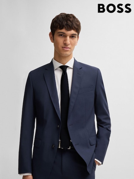 BOSS Blue Made in Italy Silk Jacquard Tie (B98503) | €45