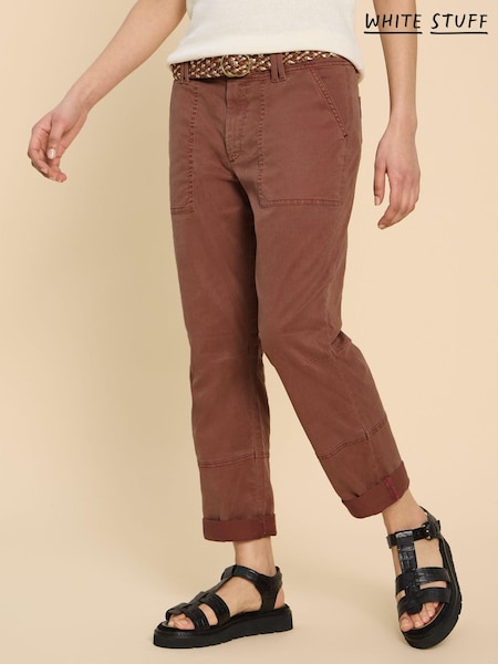 White Stuff Brown Blaire Trousers (B98609) | €34