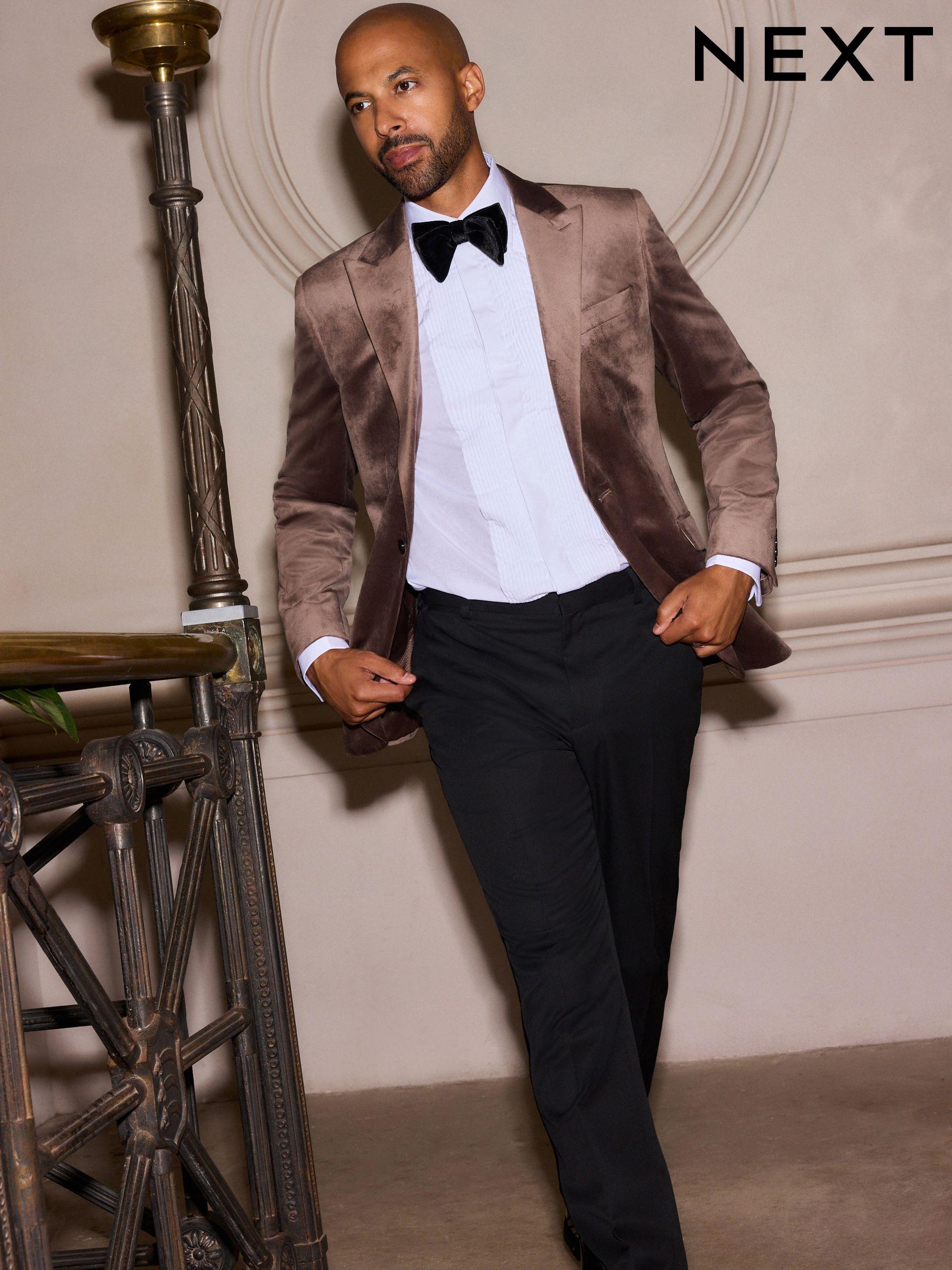 Next velvet trouser suit sale
