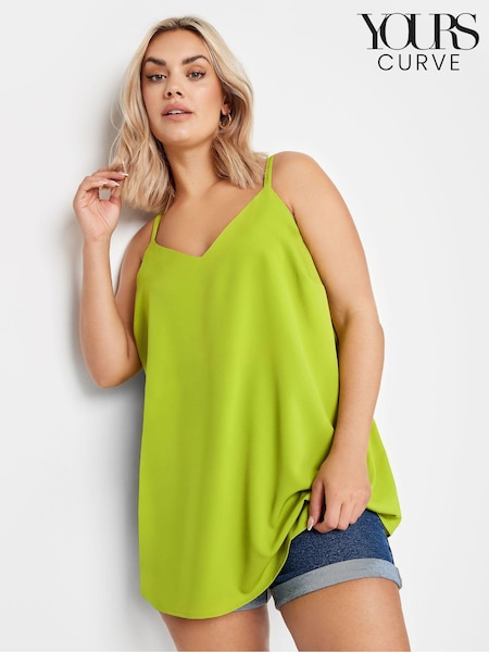 Yours Curve Green Cami Vest Top (B98851) | € 13