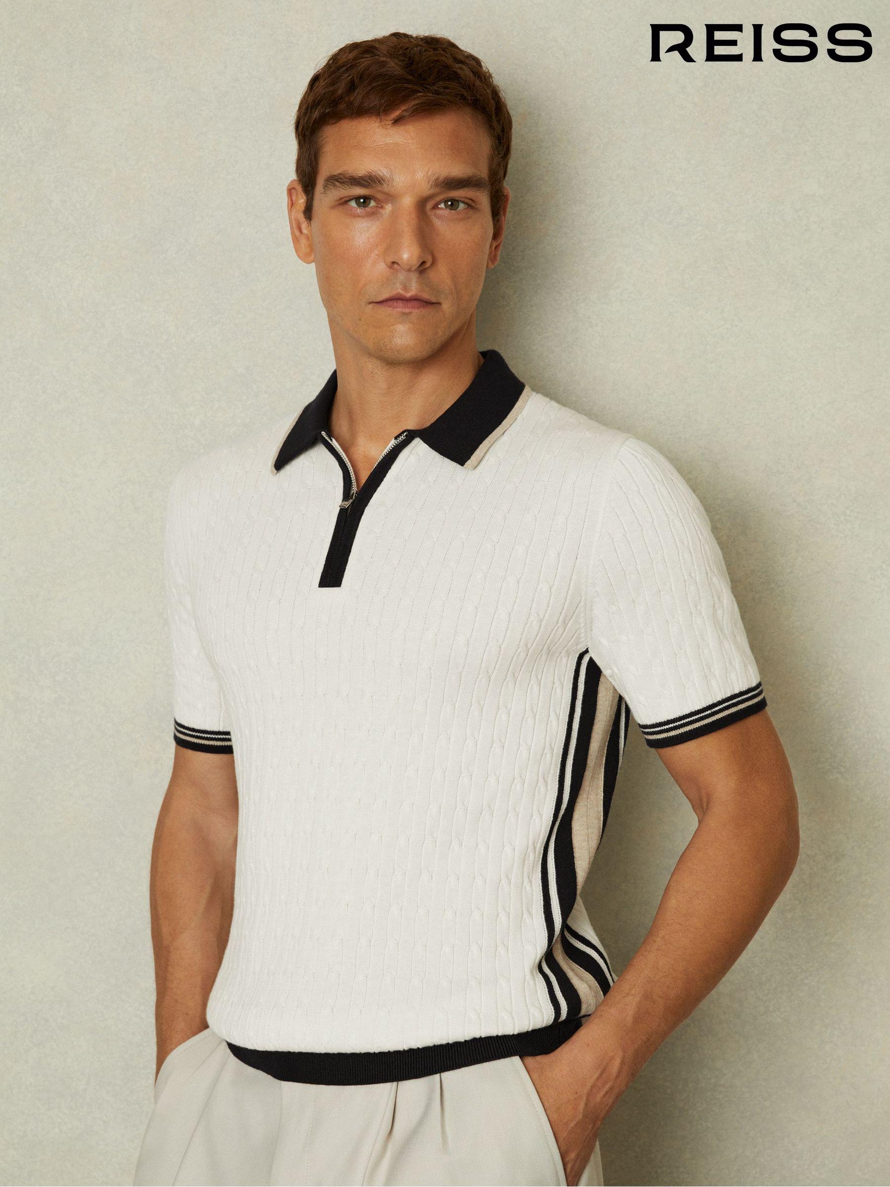 Reiss zip polo deals