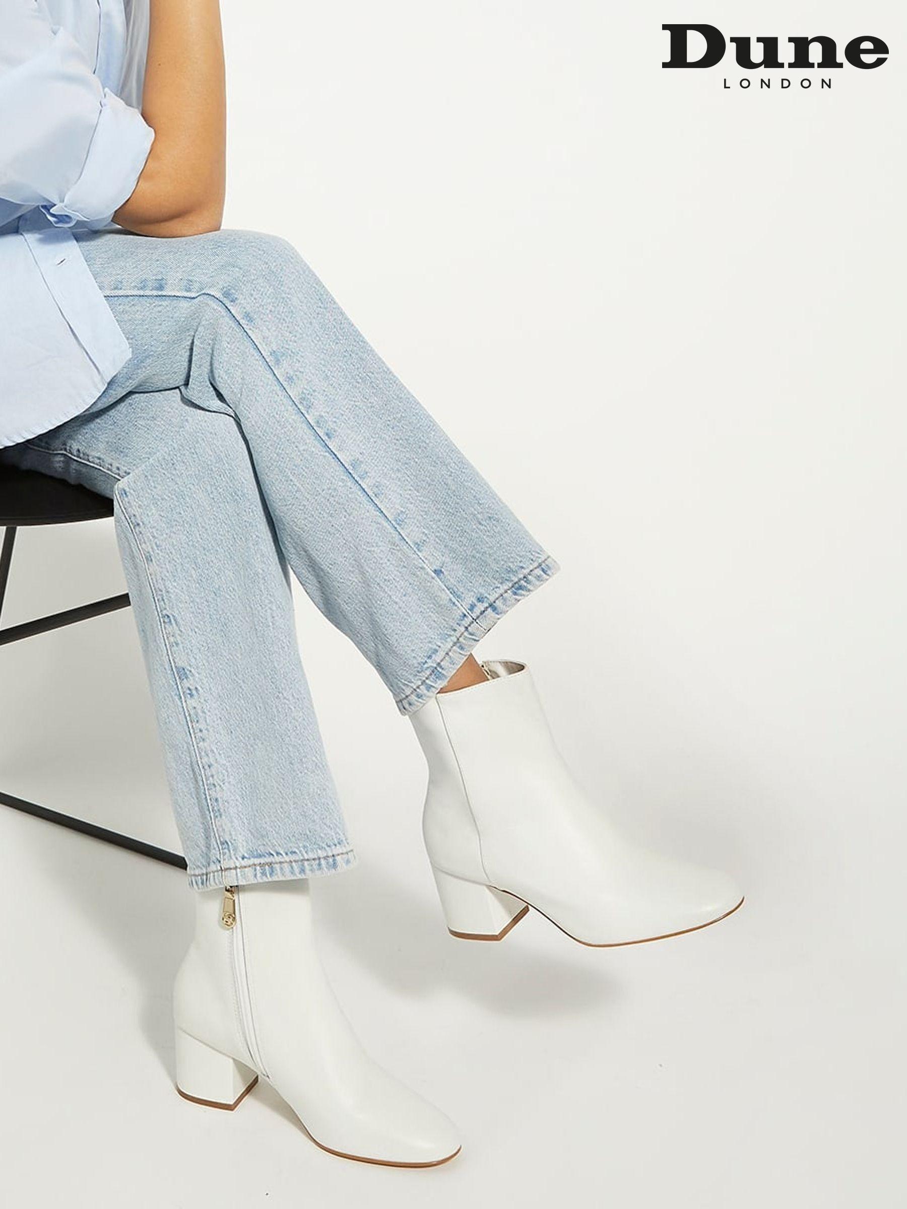 Dune cream boots deals