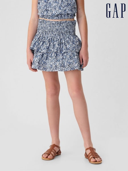 Gap Blue Smocked Skort (B99230) | €15