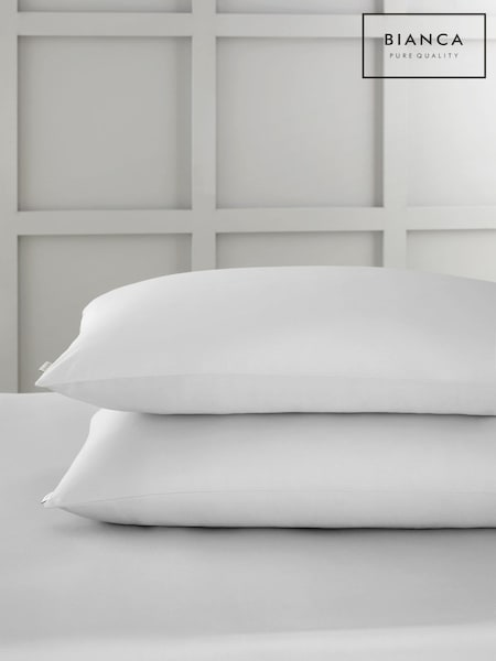 Bianca Set of 2 400 Thread Count 100% Cotton Sateen Pillowcases (B99390) | R$ 110