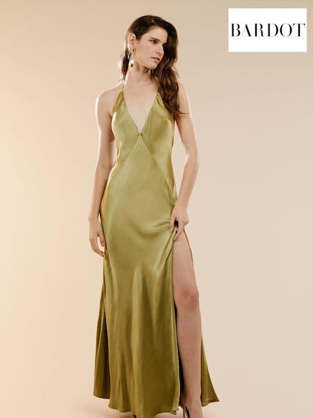 Bardot Halter Maxi Dress (B99495) | €79