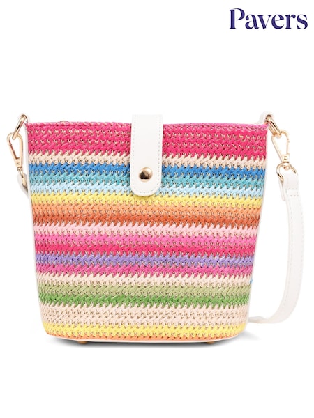 Pavers Woven Cross-Body Multi Bag (B99875) | €32