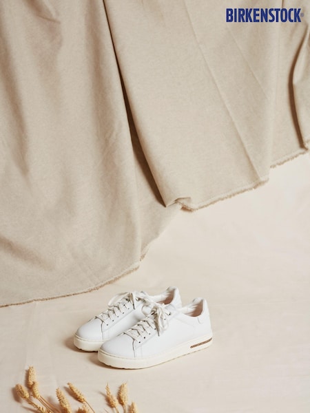 Birkenstock White Bend Low Slip-On Trainers (B99887) | €179