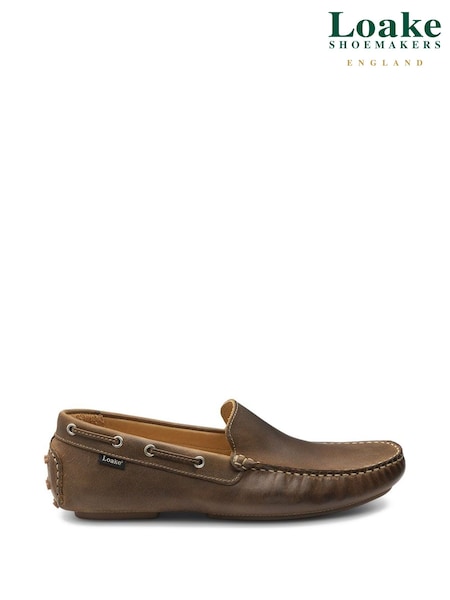 Loake Donington Nubuck Driving Moccasin Shoes (C00578) | €93