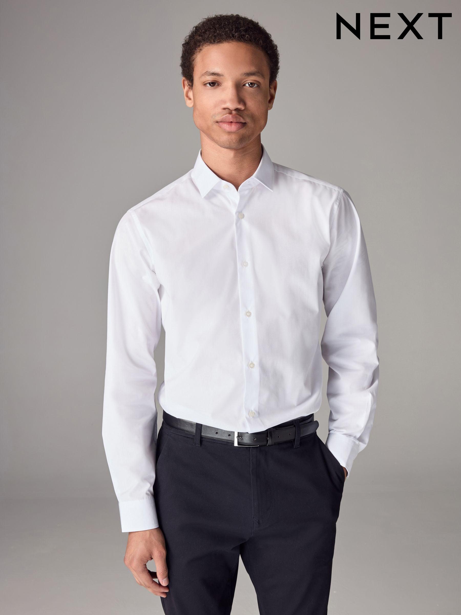 Slim fit shirts online top
