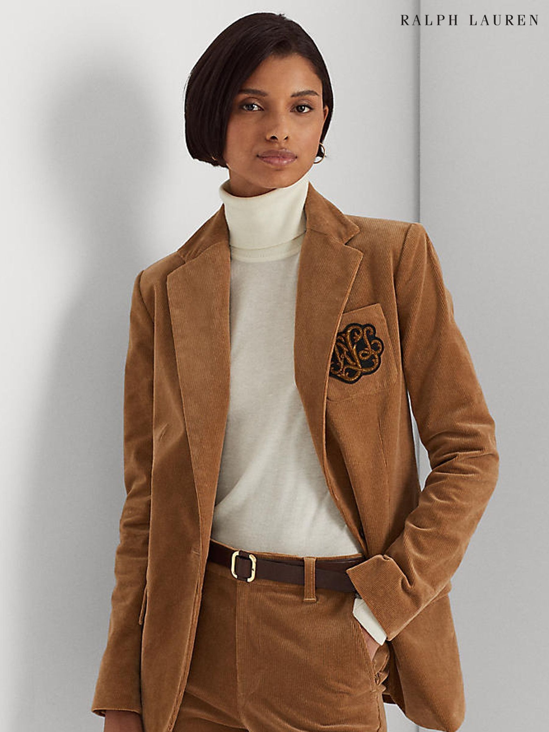 Women s Lauren Ralph Lauren Blazer Mid Plain Coatsandjackets Next Luxembourg