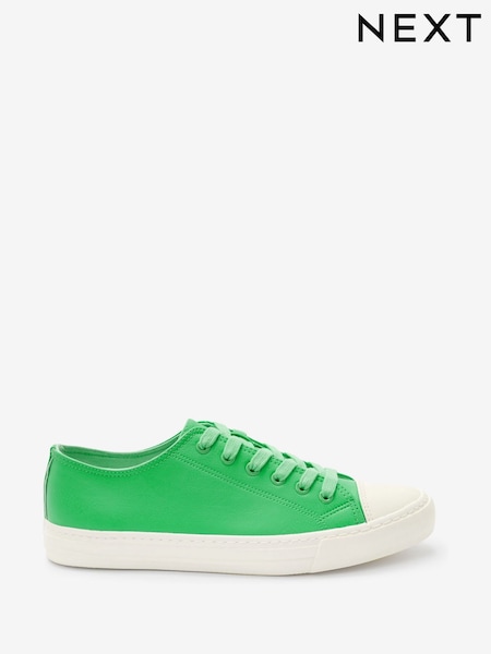 Green Wide Fit Forever Comfort® Baseball Trainers (C02111) | €15