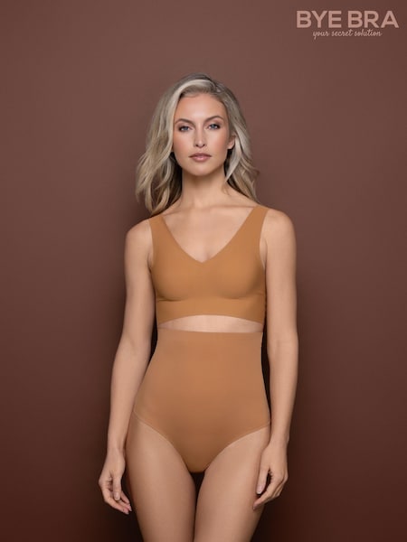 Bye Bra Black Invisible High Waist Thong (C02572) | €38
