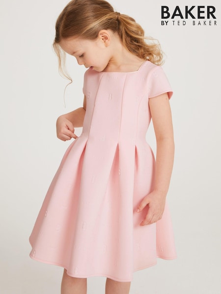 Baker by Ted Baker Pleated Scuba Dress (C05186) | DKK415 - DKK465