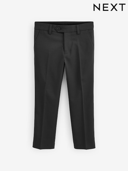 Black Tailored Fit Suit Trousers (12mths-16yrs) (C05441) | €16 - €29