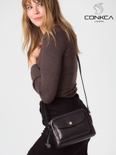 Conkca Dainty Leather Cross-Body Bag (C06423) | €62