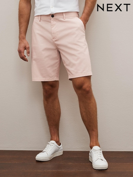 Hellpink - Straight Fit - Stretch Chino Shorts (C06506) | 6 €