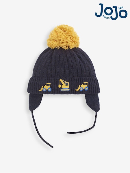 JoJo Maman Bébé Digger Appliqué Hat (C07247) | 26 €