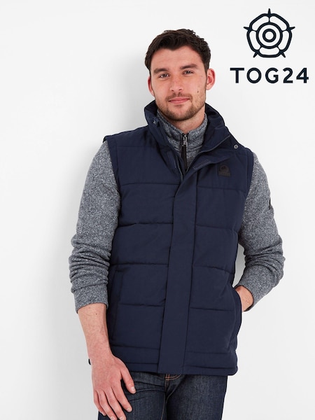 Tog 24 Blue Barmston Insulated Gilet (C07381) | €34
