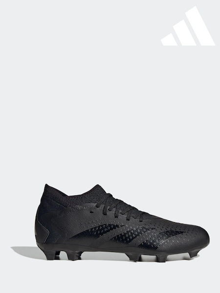 adidas Black Adult Predator Accuracy.3 Firm Ground Boots (C08088) | €66