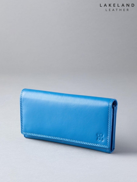 Sininen - Lakeland Leather Large Kukkaro (C08205) | €55