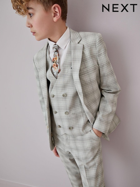 Grey Check Jacket Skinny Fit Suit (12mths-16yrs) (C08504) | €18 - €24