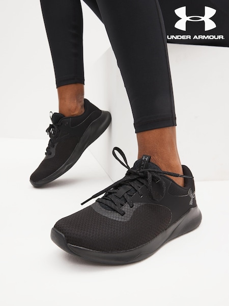 Hellschwarz - Under Armour Charged Aurora 2 Turnschuhe (C08813) | 50 €