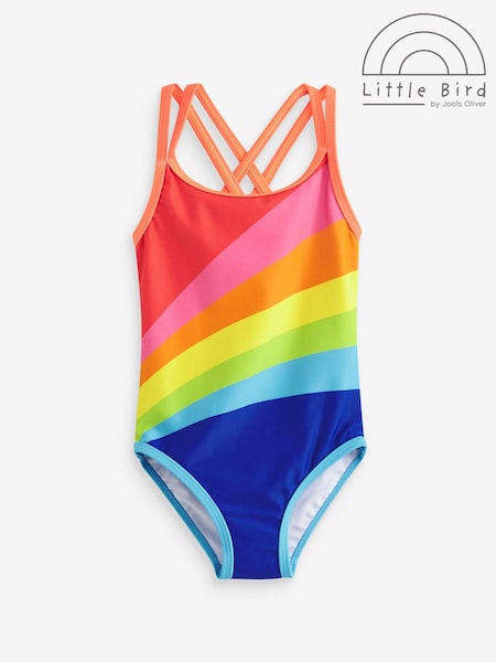 Multi - Costum de baie cu model curcubeu Little Bird de Jools Oliver (C08991) | 64 LEI - 85 LEI