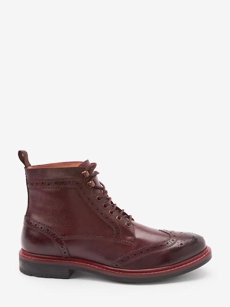 Бургундский - Modern Heritage Brogue Boots (C09321) | €39