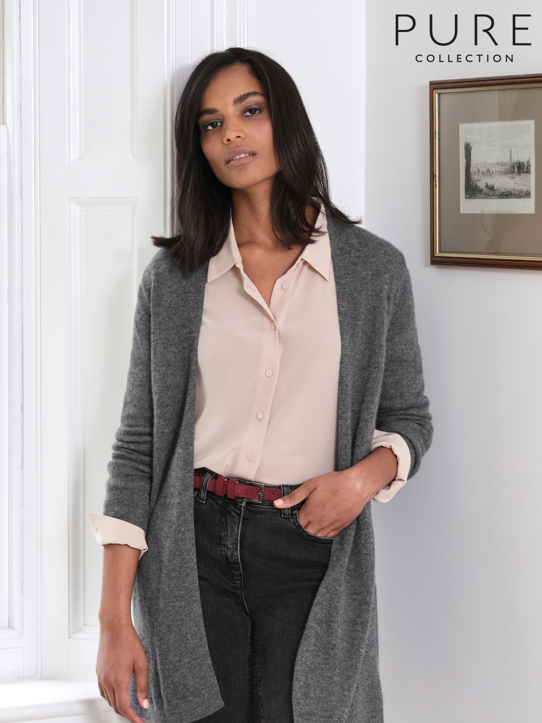 Women s Cardigans Pure Collection Knitwear Next Canada