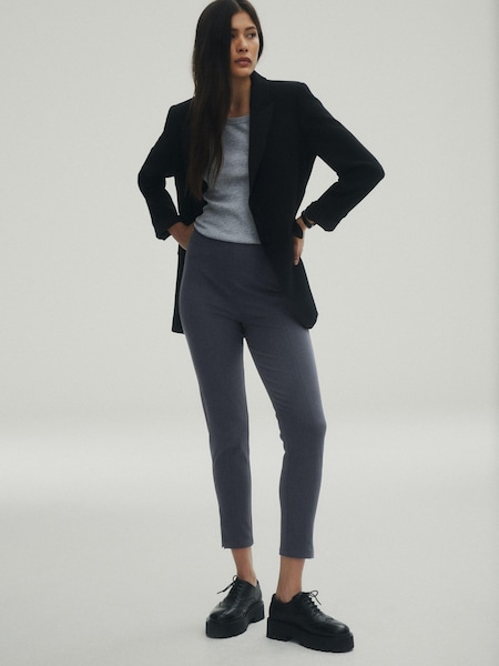 Slate Grey Ultimate Stretch Skinny Trousers (C09429) | €12