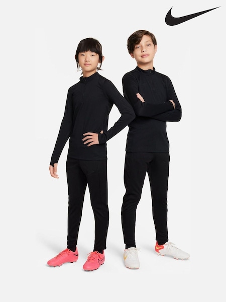 Nike Black/Black Dri-FIT Academy Half Zip Training Drill Top (C09908) | €23