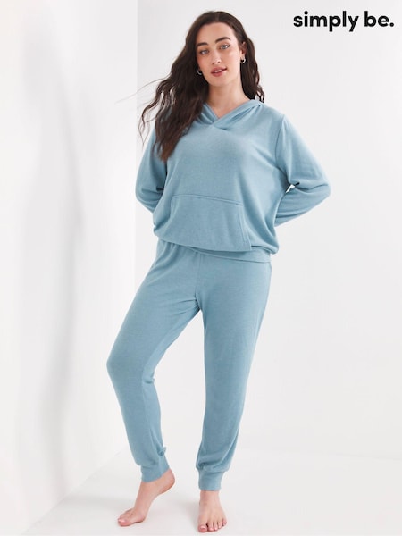 Simply Be Pretty Secrets Knitted Hooded Pyjama Set (C11249) | €49
