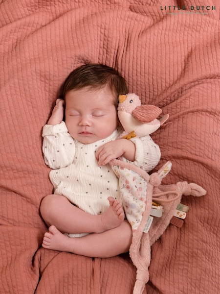 Little Dutch Pink Pure 100% Cotton Summer Blanket (C11647) | €68